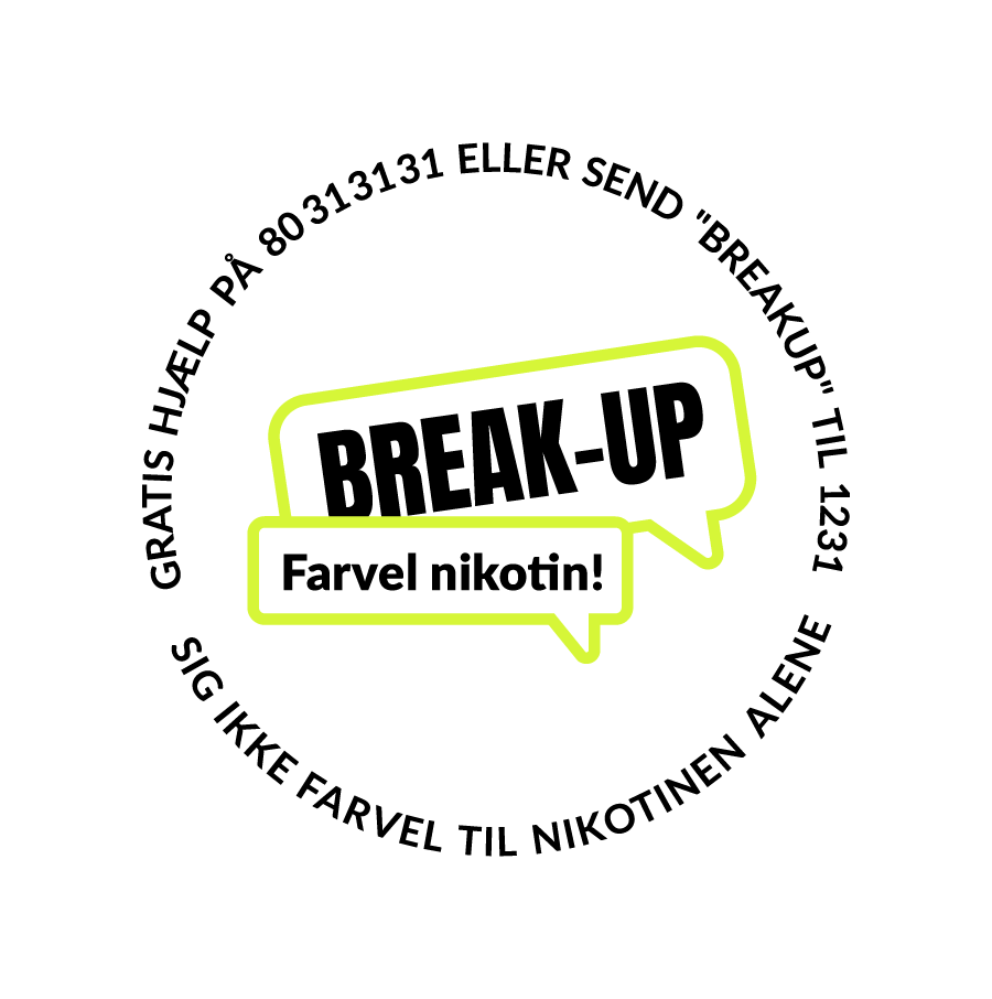 breakup farvel nikotin tagline