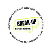breakup farvel nikotin tagline